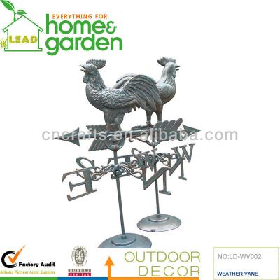 China China Cast Aluminum Wind Vane, Rooster Weather Vane for sale