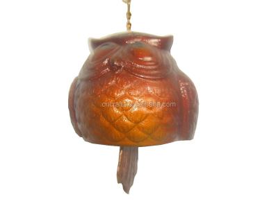 China Japan Furin Wind Chimes Nambu Owl Feng Shui Japanese Font for sale