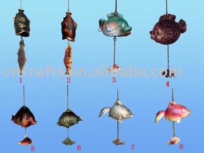 China Japan Metal Cast Japanese Furin Wind Bell for sale