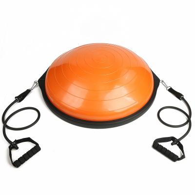 China Yoga Exercise Balance Yoga Ball Anti Half Burst Trainer Fitness Ball for sale