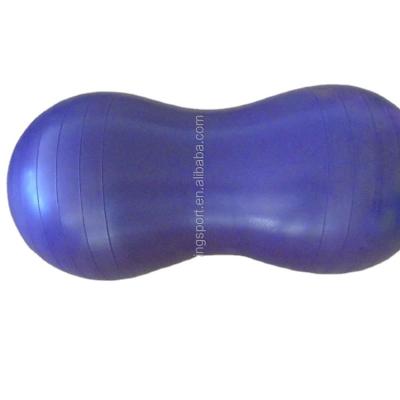 China Eco - Friendly PVC Peanut Ball , Capsule Ball Fitness Peanut Yoga Ball With Compressor for sale