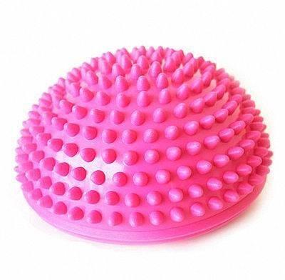 China Inflatable Toy PVC Half Round Massage Spiky Ball for sale