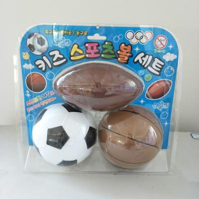 China Sports Toys 3pk Sports Ball Soccer Ball Promotion Gift Ball / Basketball / Soccer Ball for sale