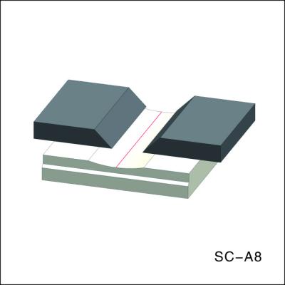 China soldadura lateral de cerámica de la anchura una de la cinta de forro de la soldadura del surco de 10m m 50m m en venta