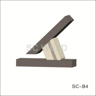 China Trapezoïdale 9mm Ceramische Las Begeleidingsband Lassen van 60 het Graad Hoekige Verbindingenco2 Te koop