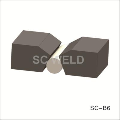 China Runde schweißende keramische zurückziehende Stange X des Durchmesser-6mm, die MIG schweißt zu verkaufen