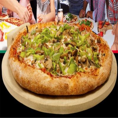 China pedra cerâmica da pizza de 36cm FDA 14 polegadas à venda