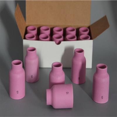 China Rosa Tig Welding Alumina Ceramic Nozzle 54N14 zu verkaufen