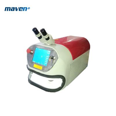 China Hotels China factory low price 100W 150W 200W portable yag laser welding machine sale for jewelry gold silver repair for sale