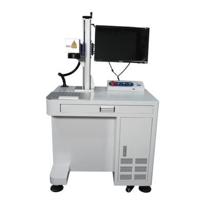 China Laser Marking Floortype Fiber Laser Marking Machine For PVC CARD PRINTER Engraving 20W 30W 50W Laser Marker for sale