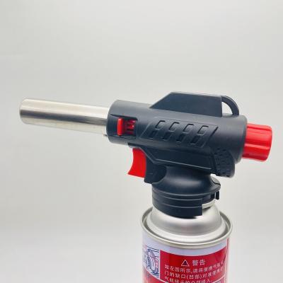 China Electronic Portable BBQ Ignition Butane Butane Camping Gas Torch Cook Flame Thrower Flame Thrower Heating Welding Gun for sale