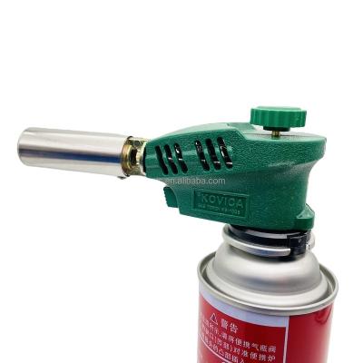 China Mini High Capacity Electronic Automatic Piezo Ignition BBQ Piezo Electric Camping Flame Gun Butane Burner Gas Welding Welding Torch for sale