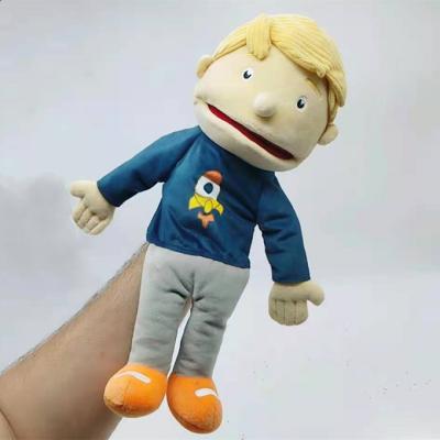 China Best Eco-Friendly Puppet Girl Character Stuffed Special Hand Puppet For Funny Games for sale