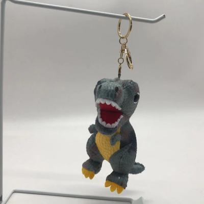 China Promotion Stuffed High Quality Cartoon Stuffed Animal Blue Elephant Key Chain for sale