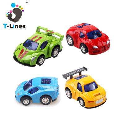 China Diecast Alloy Eco-friendly Material Sports Pull Back Mini Car Toy With Display Box for sale