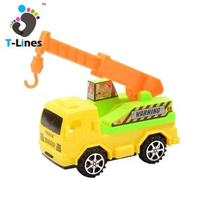 China Mini Plastic Truck Toy Car Wheels Early Educational Material Kids Pullback Mini For Kid for sale