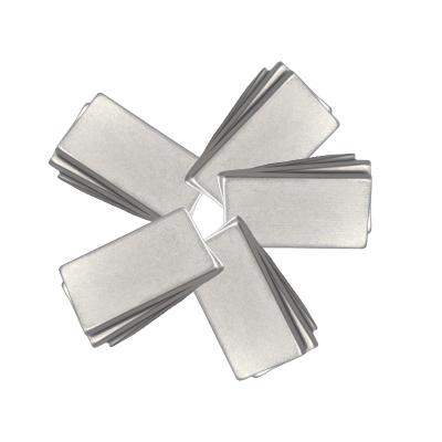 China Industrial Square Neodymium Magnet N38 30*16.5*2.5 Performance Price Rale Earth Magnet Tile NdFeB Magnetic Tile for sale