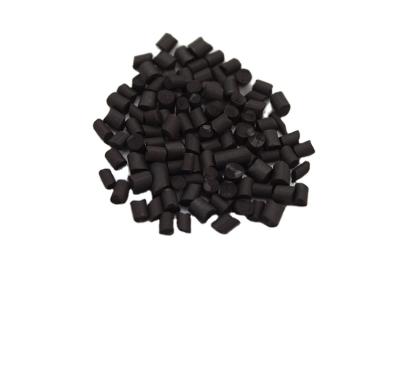 China Industrial grade black raw plastic granules masterbatch molding magnet injection plastic raw material for injection carbon black masterbatch for sale