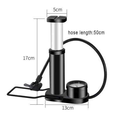 China Bike Hand Pump Mini Foot Pump Portable Bicycle High Pressure Compressor for sale