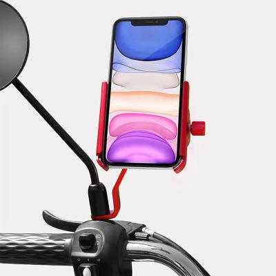 China Universal Adjustable Phone Stand E Bike Phone Holder Adjustable Motorcycle Bicycle Motorcycle Mobile Phone Holder For Navigation On The Go for sale