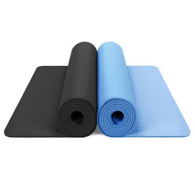 China Eco Friendly Organic China Wholesale Anti Slip Non Slip Fatigue Tape Yoga Mat Custom Made Yoga Mat for sale