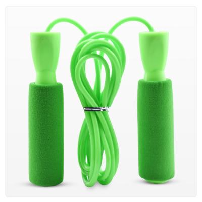 China High Quality Anti Slip and Durable Hot Selling Sponge Handle Jump Rope Light Weight Adjustable Jump Cable Steel Ball Bearing for sale