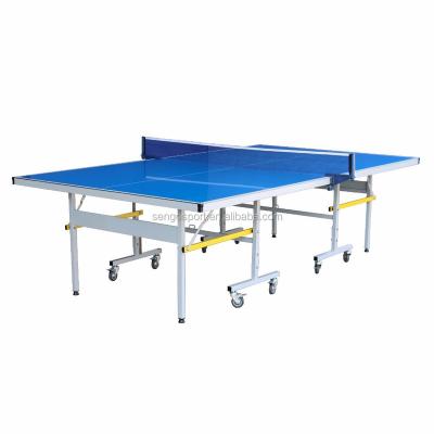 China Aluminum/ACP hot sale folding sports mobile ping pong table tennis table for door for sale