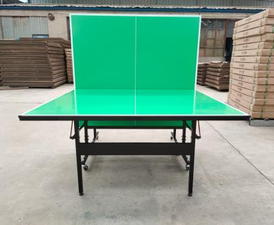 China Best prices TOP 6MM ALUMINUM foldable and mobile aluminum outdoor ping pong stand ping pong tables on sale for sale