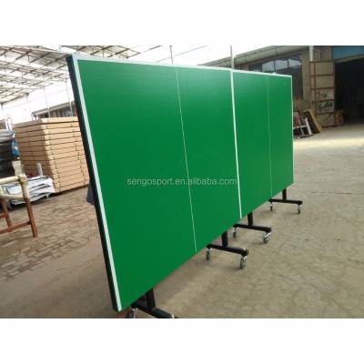 China HDF/MDF 2022 modern outdoor waterproof ping pong table sports craft table tennis table for sale