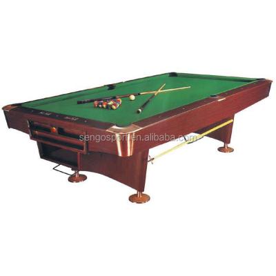 China Professional Gym High Quality Slate Billiard Game Solid Wood Cheap Billiard Table for sale