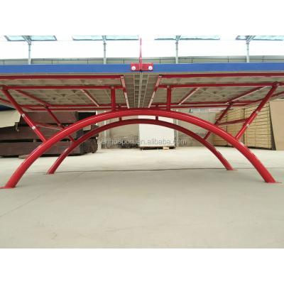 China HDF/MDF ITTF Approved SMC Outdoor Single Folding Table Mobile Table Tennis Table for sale