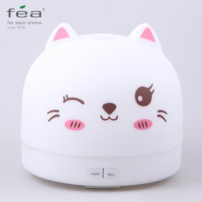 China Humidify Air New Products Hot Cat Design Glass Essential Oil Diffuser Humidifier 12v Ultrasonic Humidifier for sale