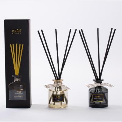 China Sustainable Sleek Scent Air Fresher 50ml Aroma Reed Diffuser With Natural Sticks for sale