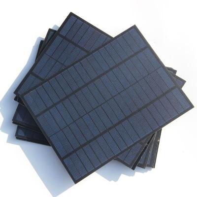 China BUHESHUI 5W 18V Polycrystalline Silicon For 12V Battery Polycrystalline Small PET 220x165 Mini Solar Cells Solar Panel DIY Module Charger Solar System for sale