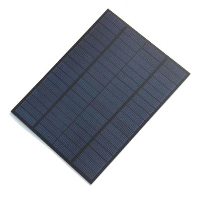 China Free Shipping Polycrystalline Silicon BUHESHU DIY PET Polycrystalline Solar Power Supply Kits 5W 18V Mini Solar Cells China Factory Small Solar Panel for sale