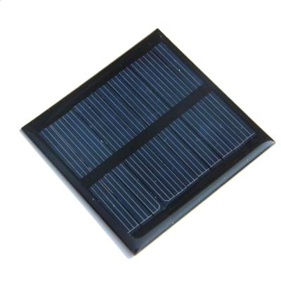 China BUHESHUI Min 0.6W 5.5V Solar Cell Module Polycrystalline Solar Panel For 3.7V Battery Toy Solar Panel 65*65MM 125mmx125mm for sale