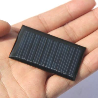 China BUHESHUI 5V 30mA 53X30mm Micro Mini Solar Cell Small Solar Panel For DIY LED Epoxy Solar Toy 3.6V Battery Charger Light Kits 53*30*3MM for sale