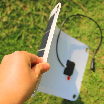 China BUHESHUI 18V/5V 10.5W Semi-flexible Portable Battery 12V Solar Panel Charger (Car/Motor/Boat etc.) for 12V DIY Car Boat Engine Battery Charger Solar System NEW for sale