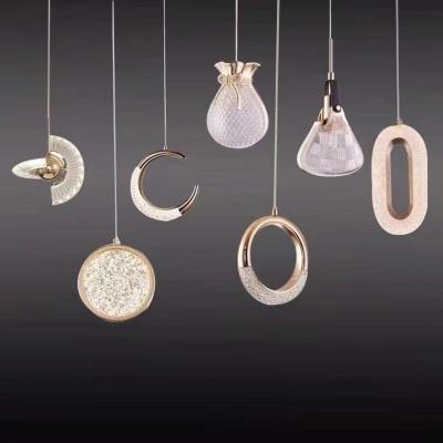 China Art Pendant Light Modern Home Dining Tables Indoor Lighting Corner Table For Living Room Bedroom Fixtures Modern Pendant Lamp for sale