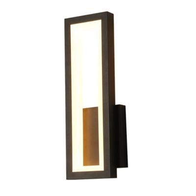 China Modern Minimalist Modern Wall Lamps Bedside 17W AC96V-260V LED Sconce White Black Lamp Aisle Lighting Decoration for sale