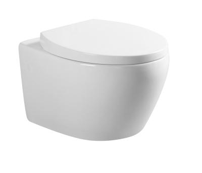 China Wall Hung Toilet Toilet Rimless Cistern Foshan Ceramic P-trap CE Concealed Cistern and Washdown Fushing Toilet for sale