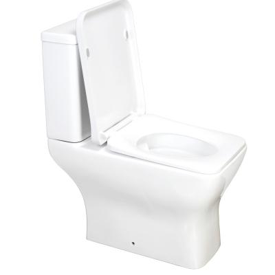 China European UK Double-flush AB2196 ANNWA CE Certification Double-flush Rimless Two-piece Toilet for sale