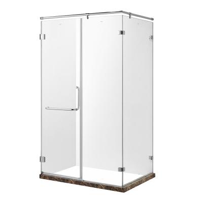 China N6F03L21 China Square Frameless Standard Size Entire Bathroom Enclosed Shower Room for sale