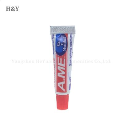 China AME Wholesale Home Hotel Mini Toothpaste Bulk Brands 6g for sale