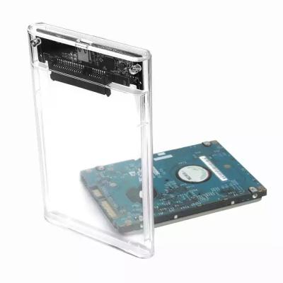 China Support 6TB USB 3.1 Hard Drive Disk Enclosure Mobile Computer 2.5 Inch HDD SSD Transparent Case SATA III For Laptop PC for sale