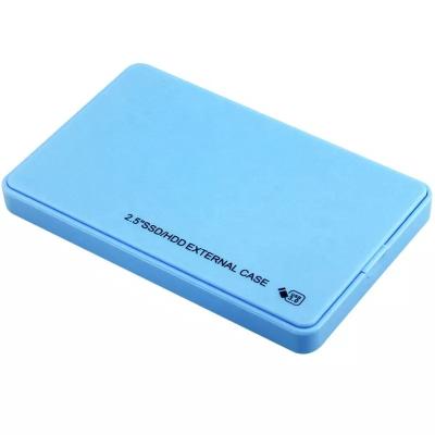 China Plastic External Computer Hard Drive Enclosure Case SATA In USB 3.0 HDD 2.5 Inch HDD Case External Box for sale