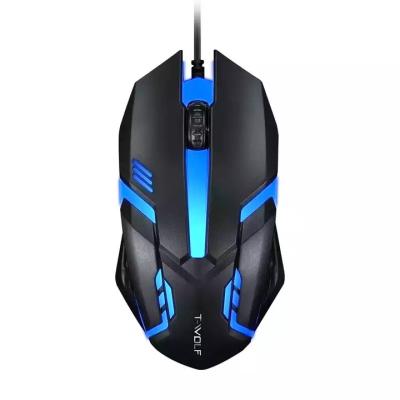 China High Sensitivity V1-1 USB 2.0 Wired Flat Optical Mouse Home Office Business Notebook Desktop Gaming Mouse for sale