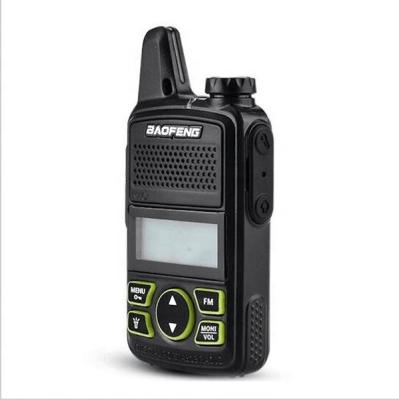 China Baofeng Mini Walkie Talkie T1 Rechargeable Two Way Radio 5Km Phone Function Speaker Fm T1 for sale