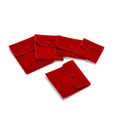 China SUNDO Luxury Custom Logo High Quality Wholesale Soft Elegant Soft Drawstring Jewelry Pouch Velvet Pouch Suede Jewelry Bags for sale