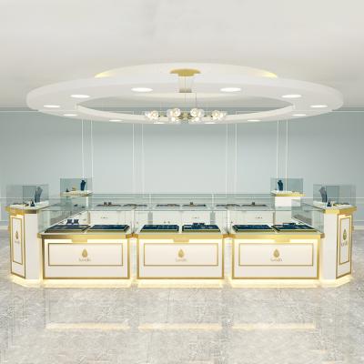 China Hot Selling Novelty Watch Shop Counter Design Jewelry Shop Displays, Jewelry Store Interior Design Ideas Jewelry Shops with Low Price for sale